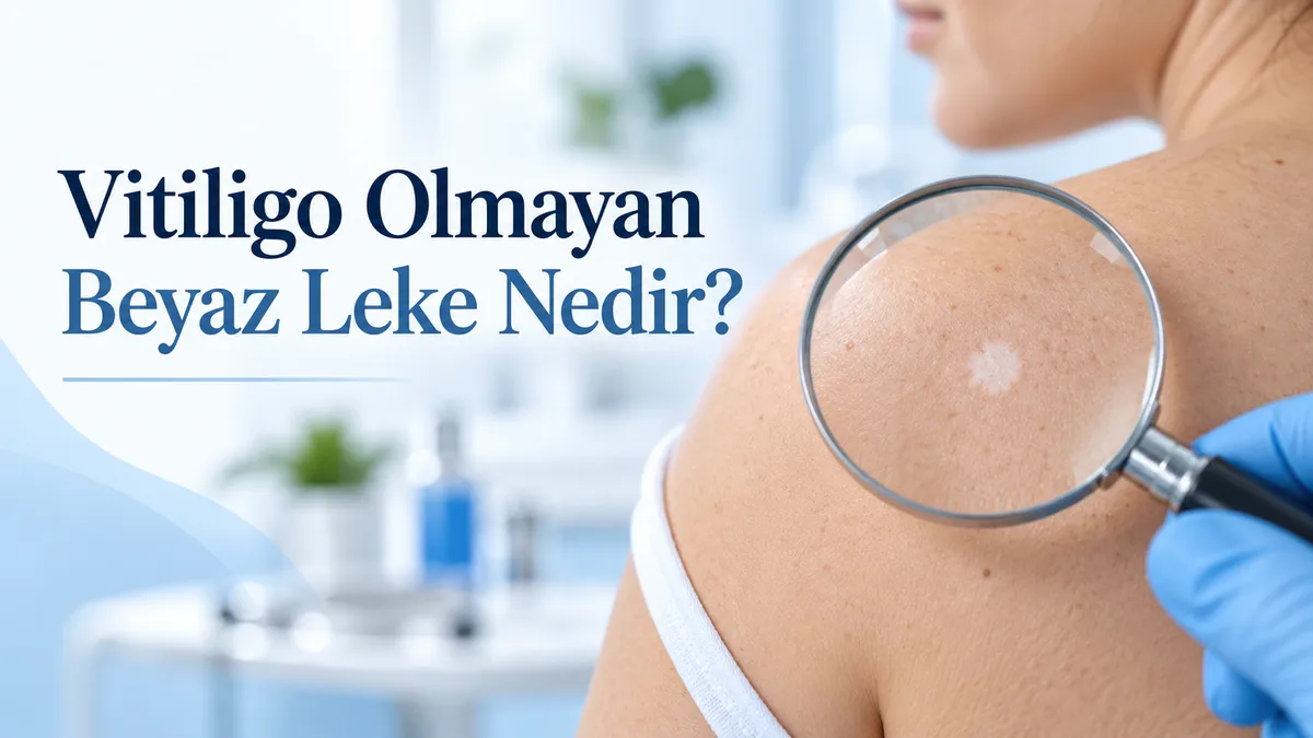 Vitiligo Olmayan Beyaz Leke Nedir?